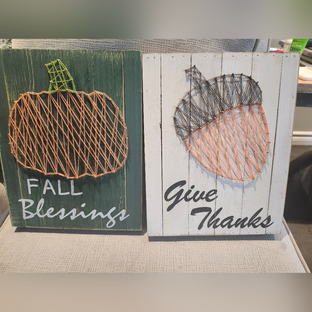 Homesense Fall String Art Decor Set